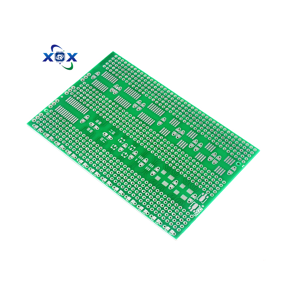Electroplated Single-Sided PCB 0.5-1.6mm Electroplated single-sided circuit board showing precise 0.5-1.6mm thickness and smooth metal surface finish