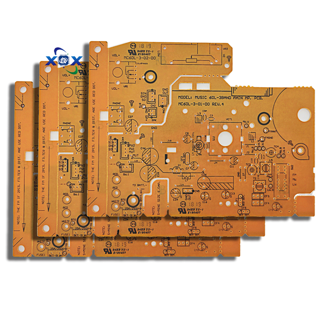 Factory Customized 2-Layer FR-4 Base Material Double-Sided PCB Board ROHS Certified for Consumer Electronics